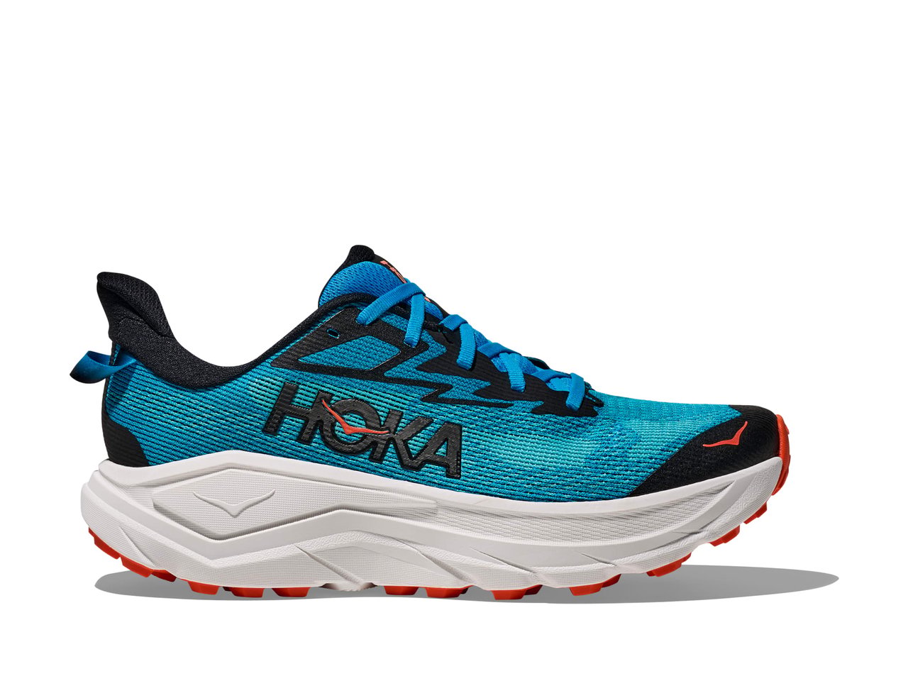 HOKA Challenger 8 in Skyward Blue / White