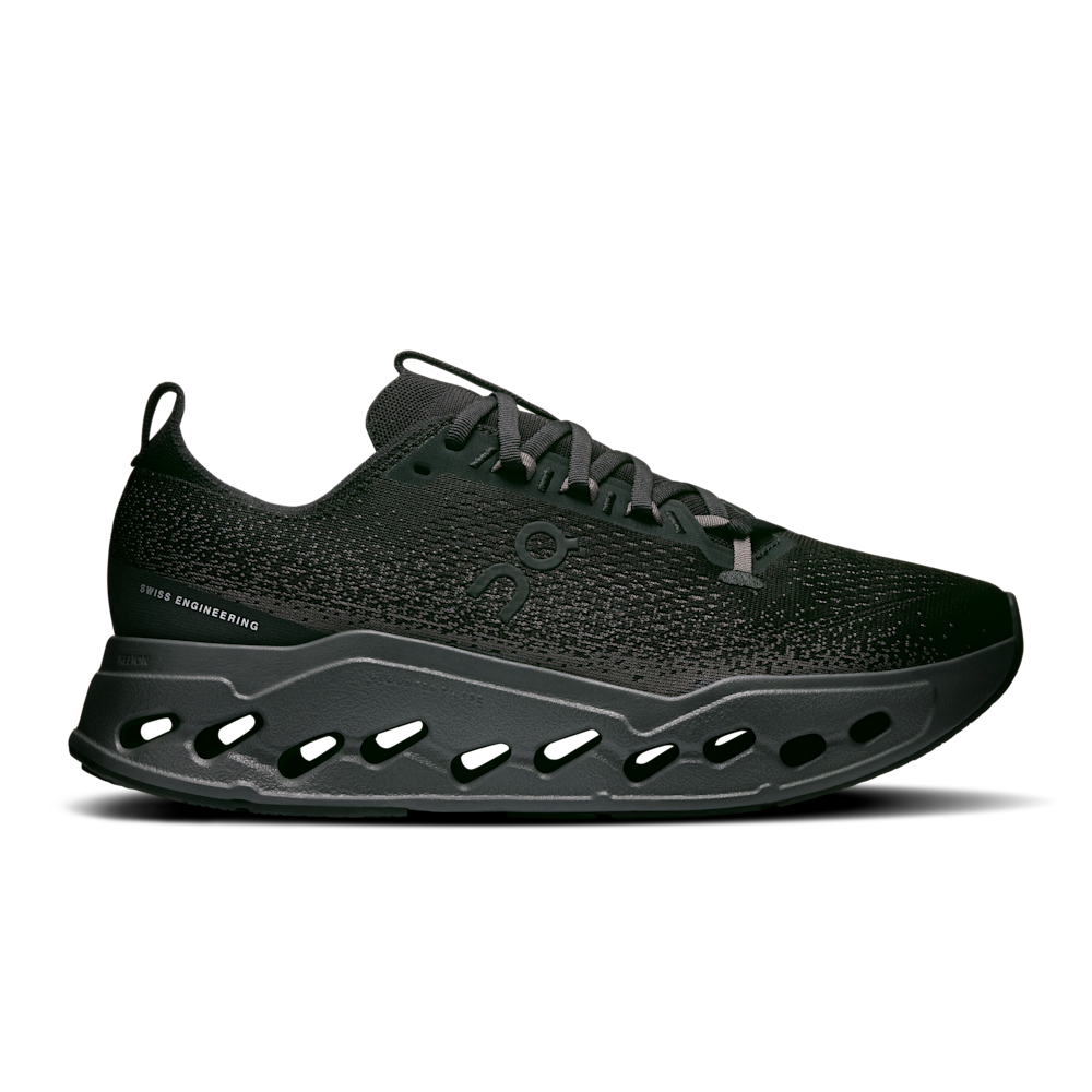 On Cloudsurfer Max in Black | Eclipse