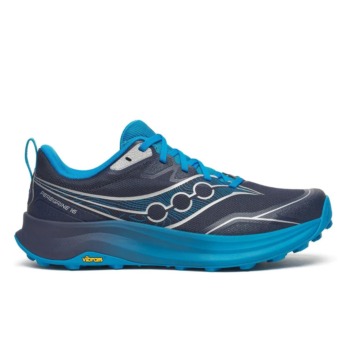 Saucony Peregrine 16 in Navy | Cobalt